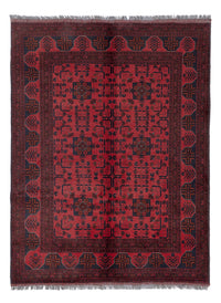 Afghaans tapijt - Kunduz - 196 x 150 cm - rood