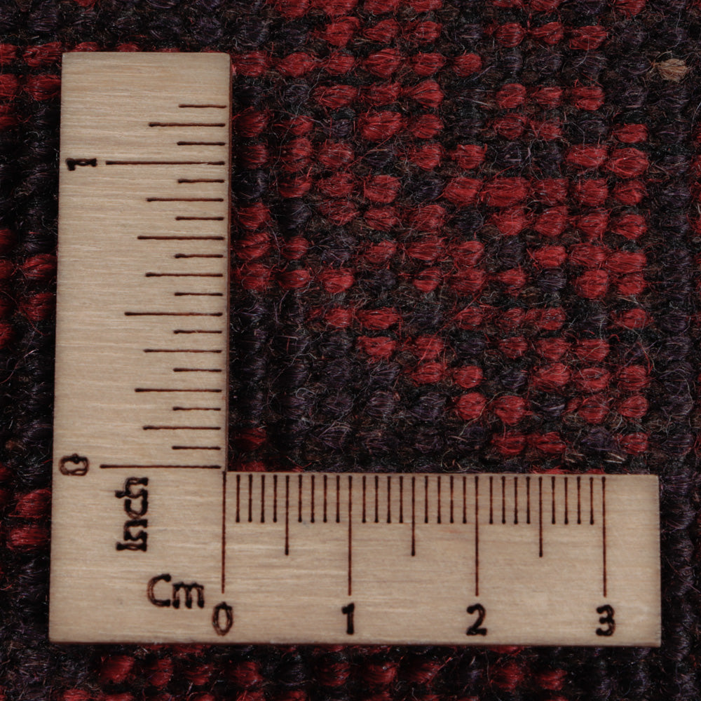 Afghaans tapijt - Kunduz - 190 x 151 cm - rood