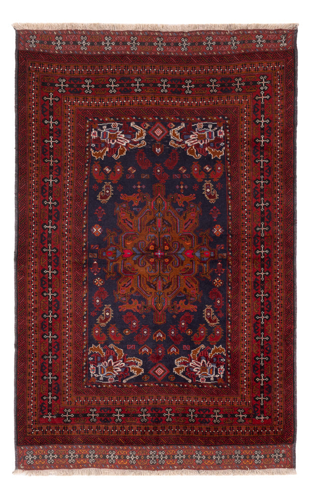 Baluch tapijt - 248 x 144 cm - donkerblauw