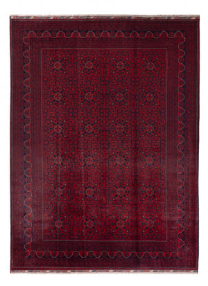 Afghaans tapijt - Kunduz - 357 x 247 cm - rood