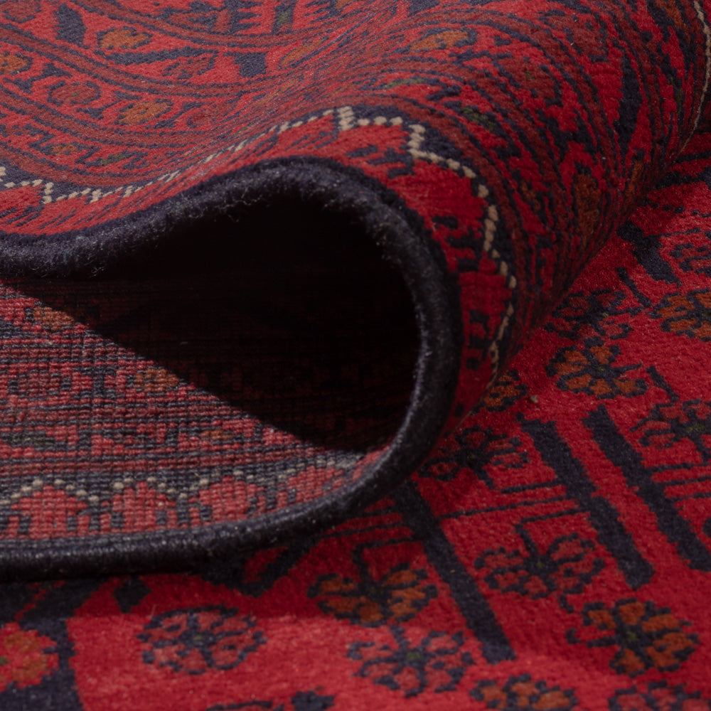 Afghaans tapijt - Kunduz - 357 x 247 cm - rood