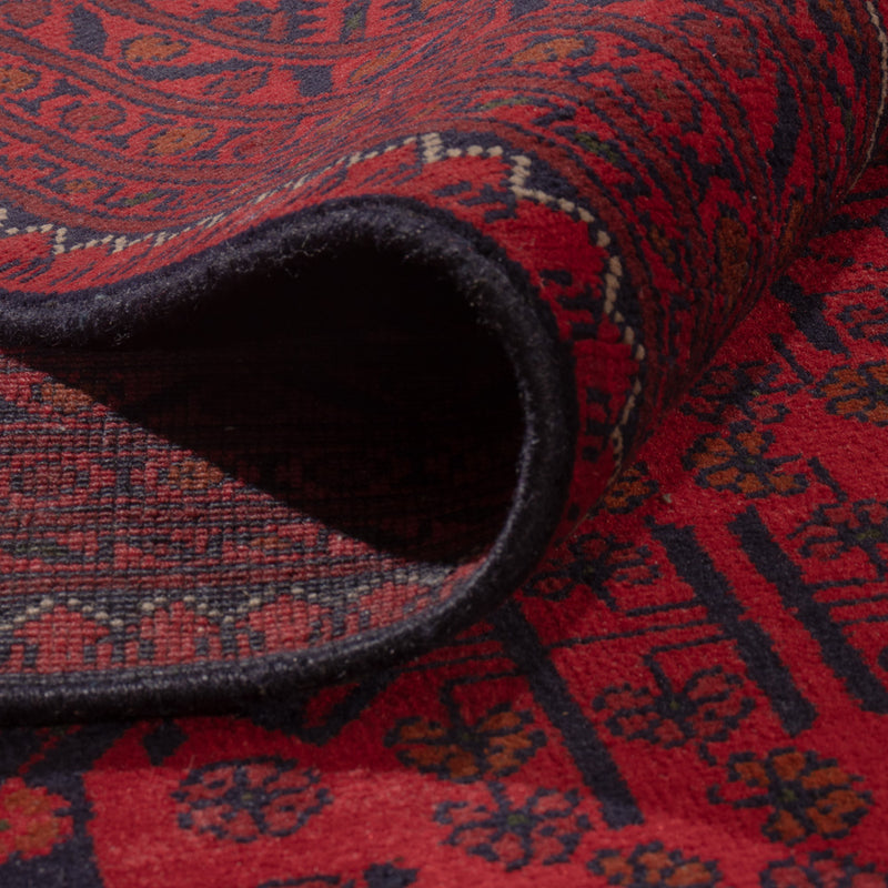 Afghaans tapijt - Kunduz - 357 x 247 cm - rood
