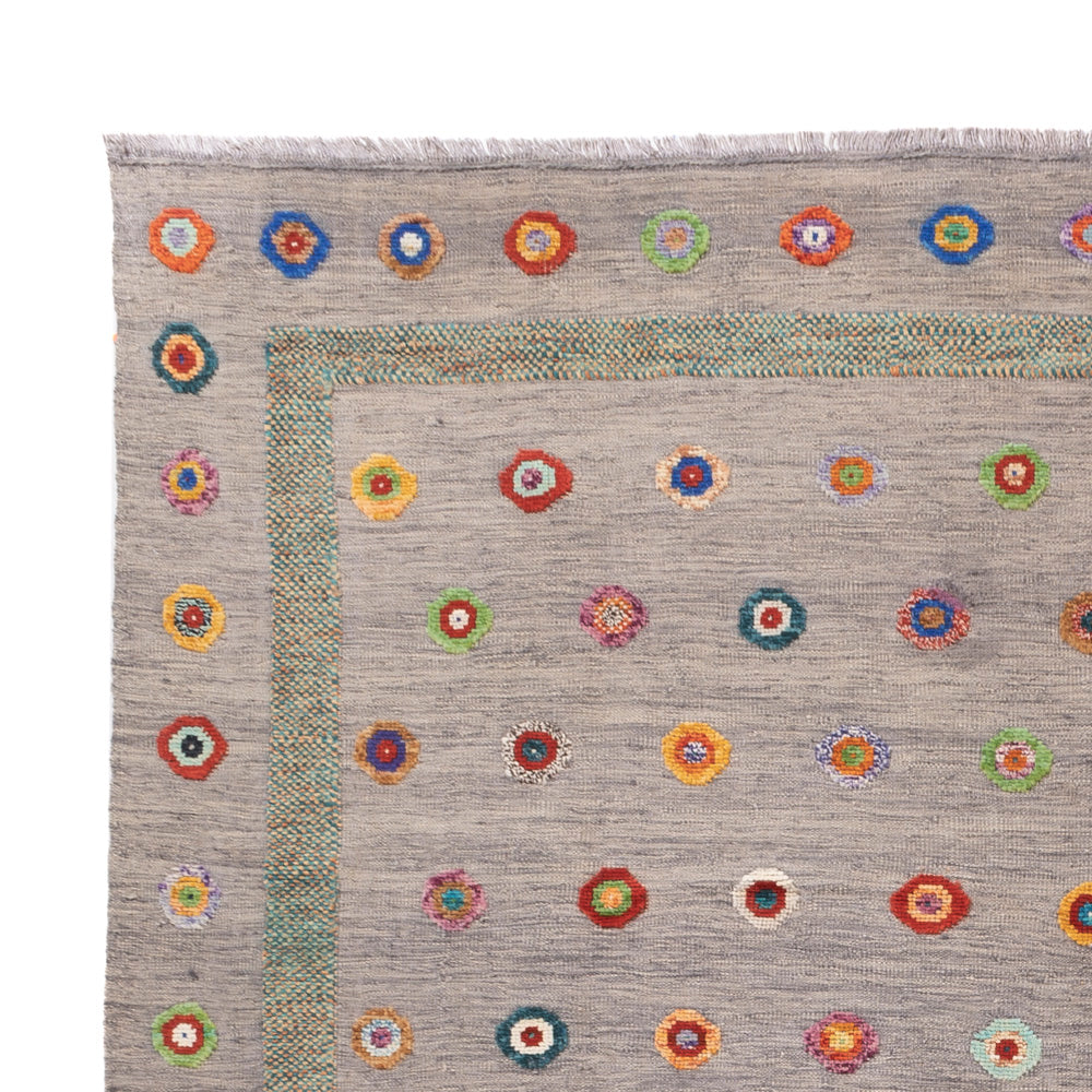 Kilim Maimana Tapijt 343x264cm - Wollen tapijt