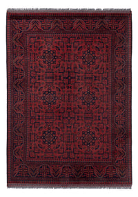 Afghaans tapijt - Kunduz - 202 x 146 cm - rood