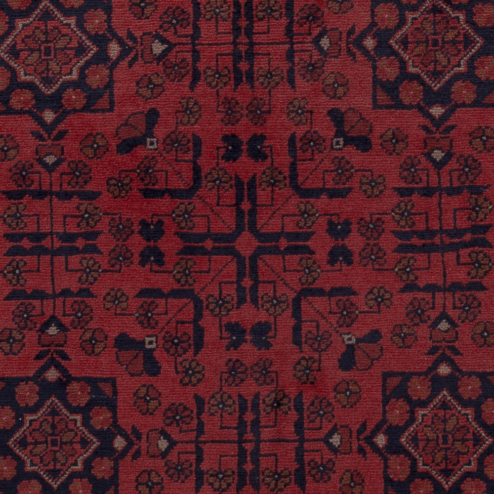 Afghaans tapijt - Kunduz - 202 x 146 cm - rood