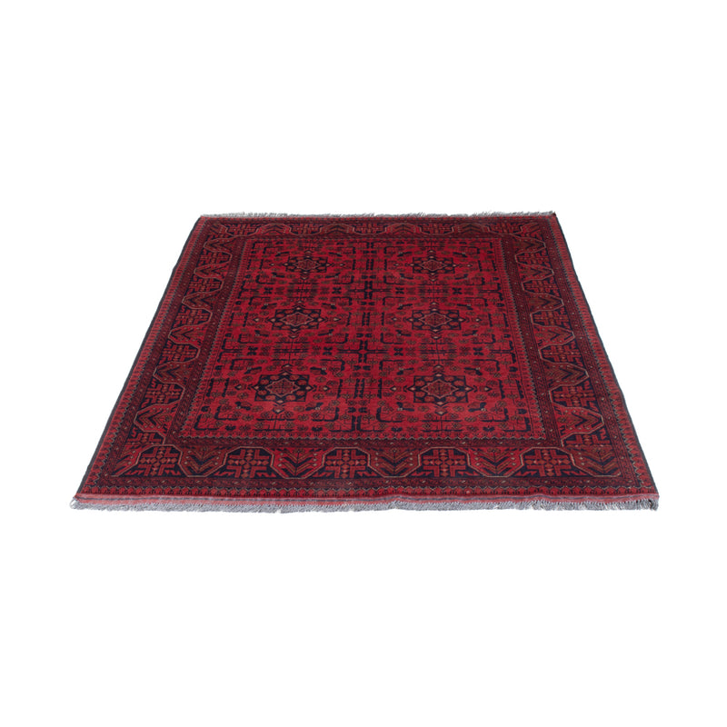 Afghaans tapijt - Kunduz - 202 x 146 cm - rood