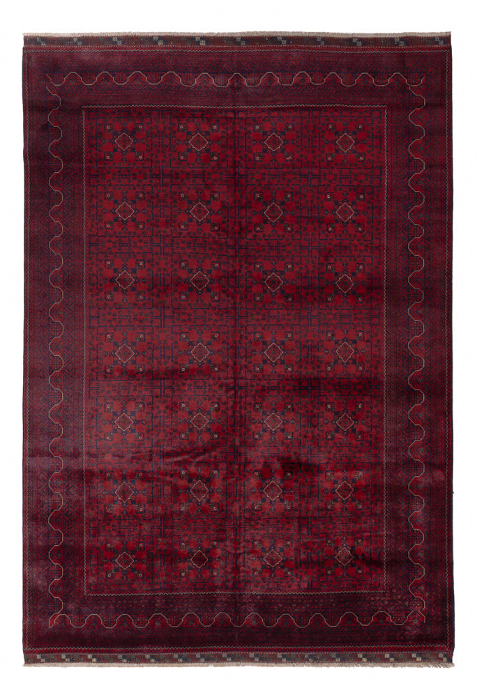 Afghaans tapijt - Kunduz - 351 x 249 cm - rood