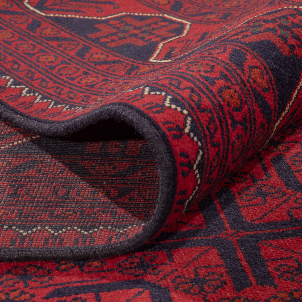 Afghaans tapijt - Kunduz - 350 x 249 cm - rood