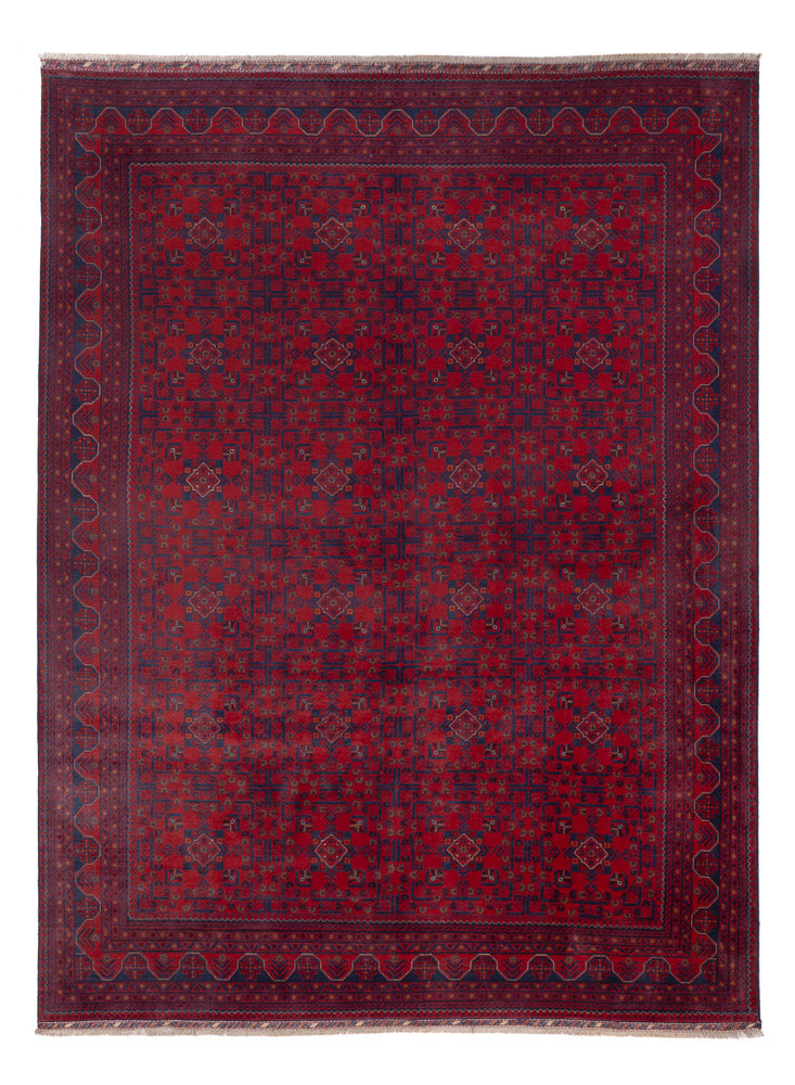 Afghaans tapijt - Kunduz - 338 x 252 cm - rood