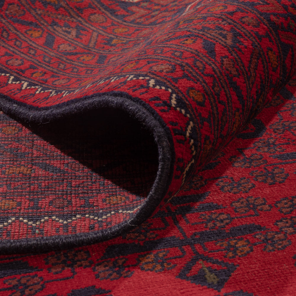 Afghaans tapijt - Kunduz - 357 x 249 cm - rood