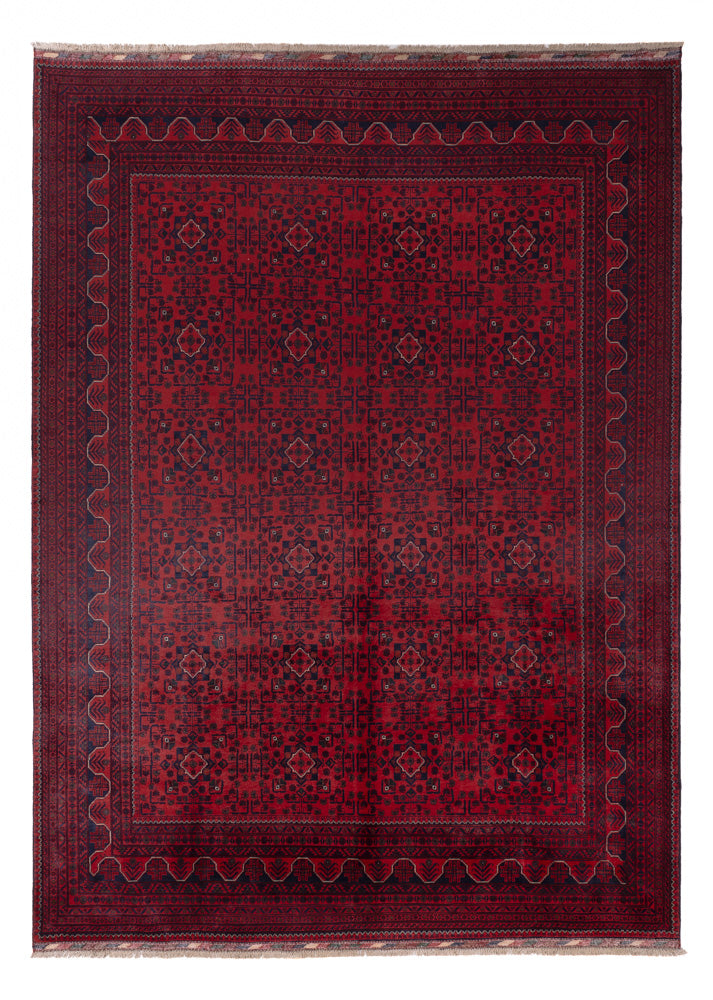 Afghaans tapijt - Kunduz - 340 x 250 cm - rood