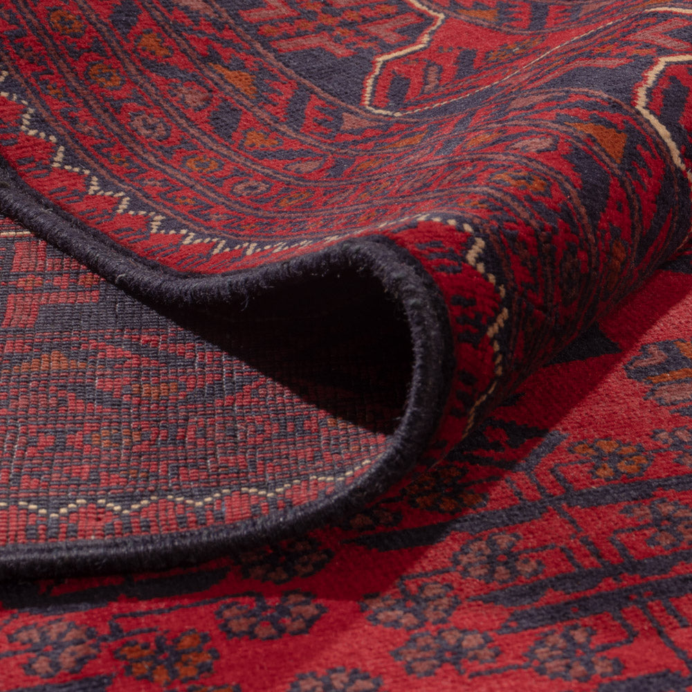 Afghaans tapijt - Kunduz - 349 x 253 cm - rood
