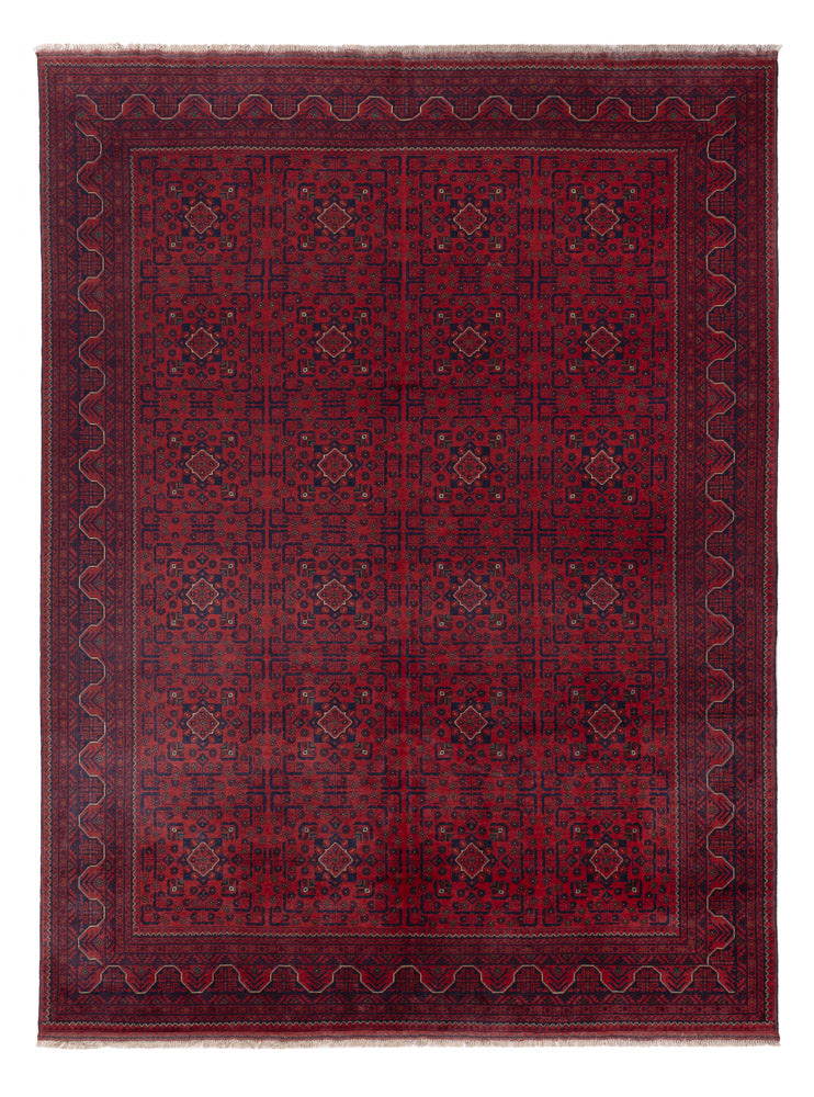 Afghaans tapijt - Kunduz - 338 x 246 cm - rood