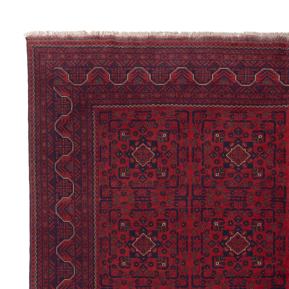 Afghaans tapijt - Kunduz - 338 x 246 cm - rood