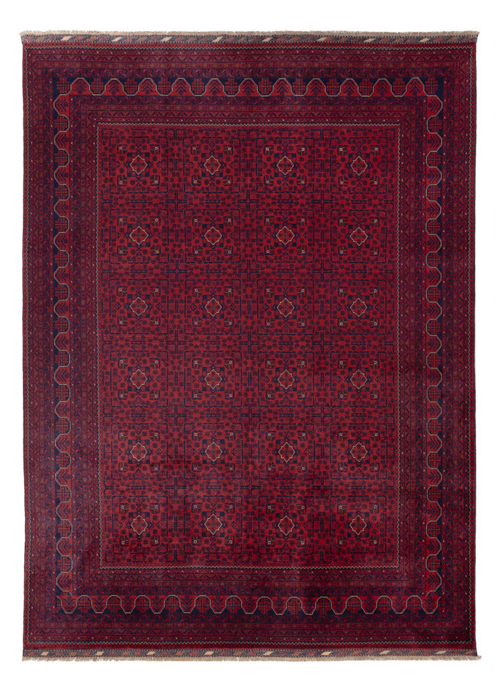 Afghaans tapijt - Kunduz - 340 x 254 cm - rood