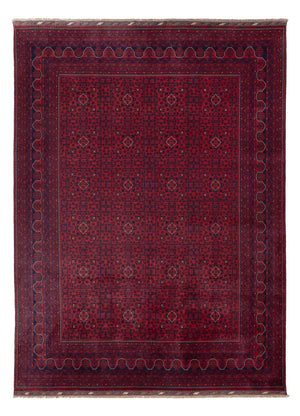 Afghaans tapijt - Kunduz - 340 x 254 cm - rood
