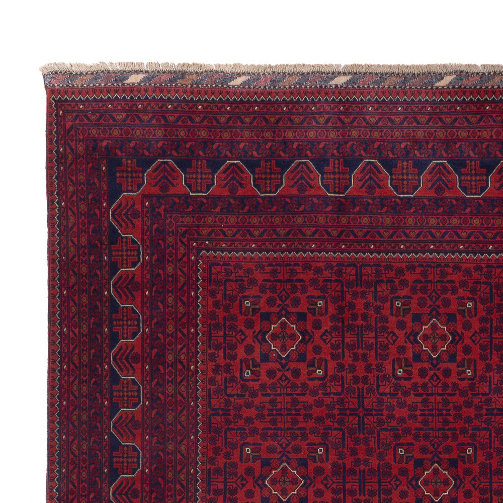 Afghaans tapijt - Kunduz - 340 x 254 cm - rood