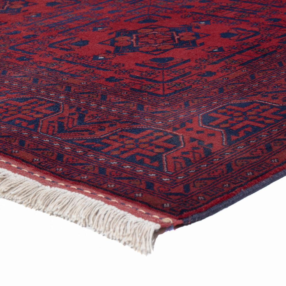 Afghan Teppich - Royal - 193 x 152 cm - rot