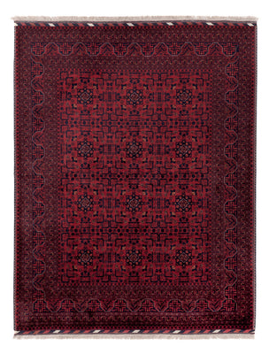 Afghaans tapijt - Koninklijke - 200 x 151 cm - rood