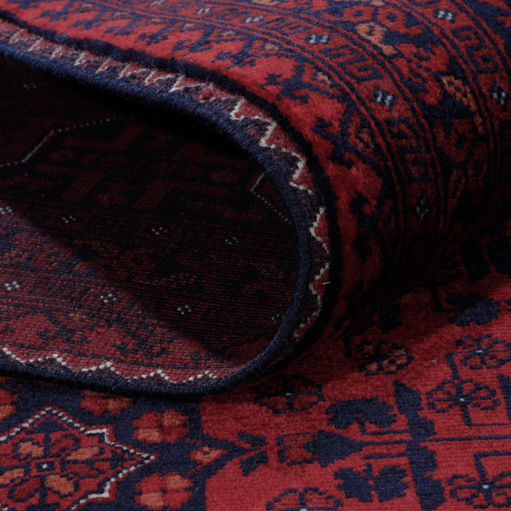 Afghaans tapijt - Koninklijke - 200 x 151 cm - rood