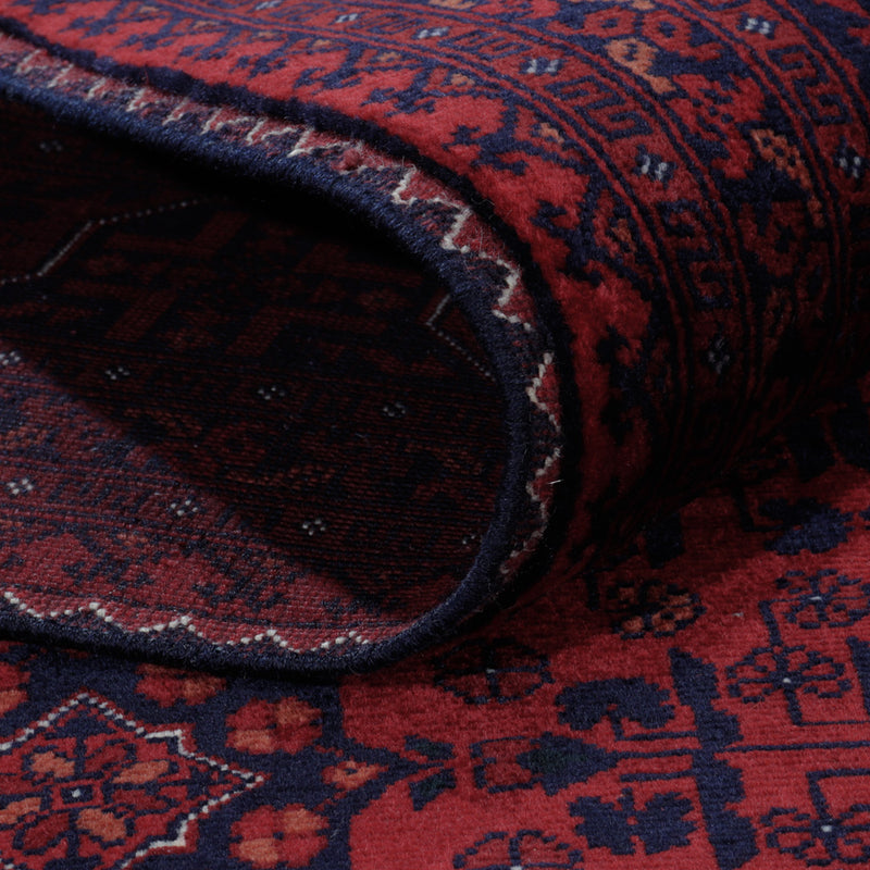 Afghaans tapijt - Koninklijke - 200 x 151 cm - rood