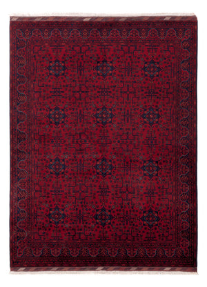 Afghan Teppich - Royal - 199 x 150 cm - rot