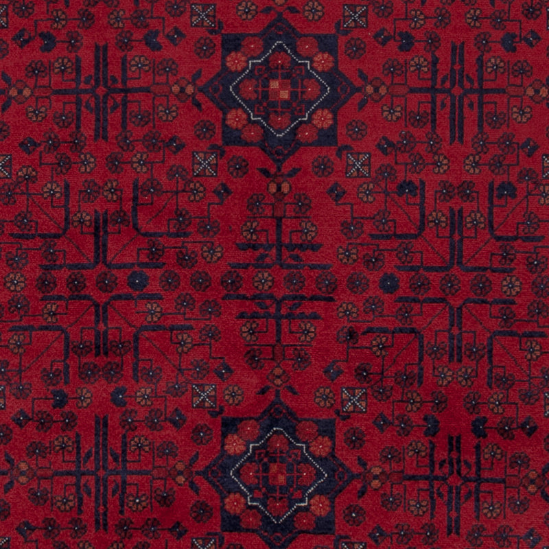 Afghan Teppich - Royal - 199 x 150 cm - rot