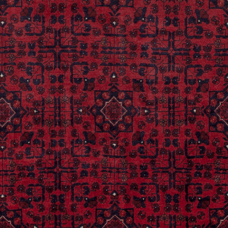 Afghaans tapijt - Koninklijke - 201 x 152 cm - rood