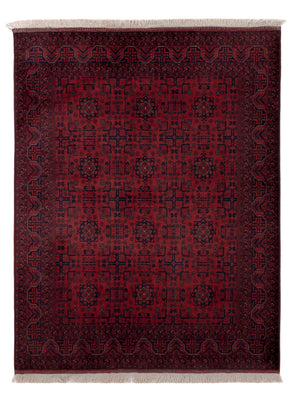 Afghan Teppich - Royal - 194 x 147 cm - rot