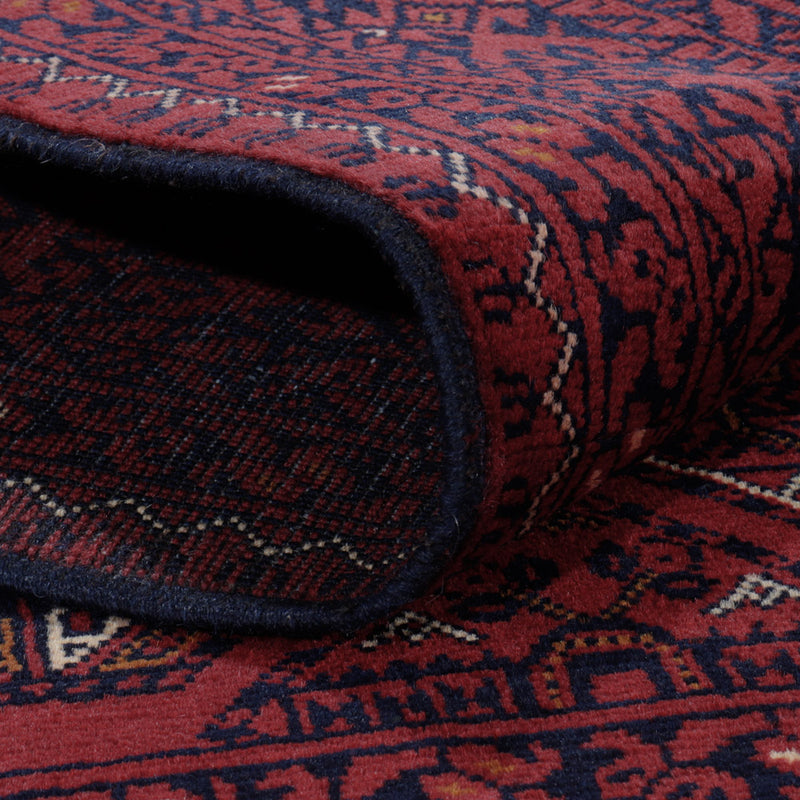 Afghaans tapijt - 191 x 151 cm - rood