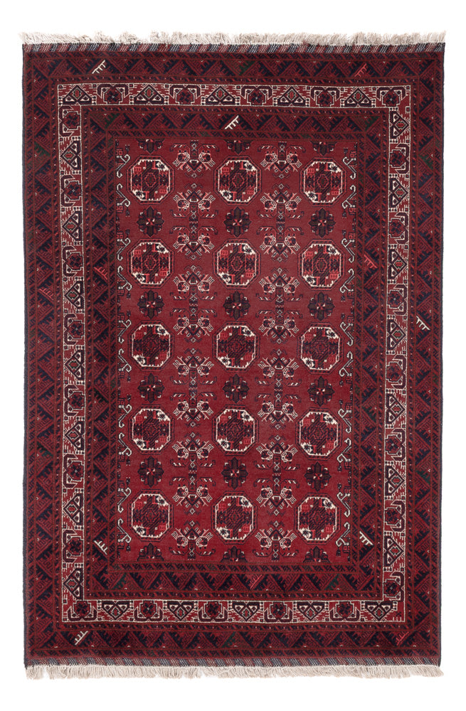 Afghaans tapijt - 175 x 113 cm - rood