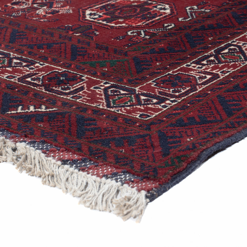 Afghaans tapijt - 175 x 113 cm - rood