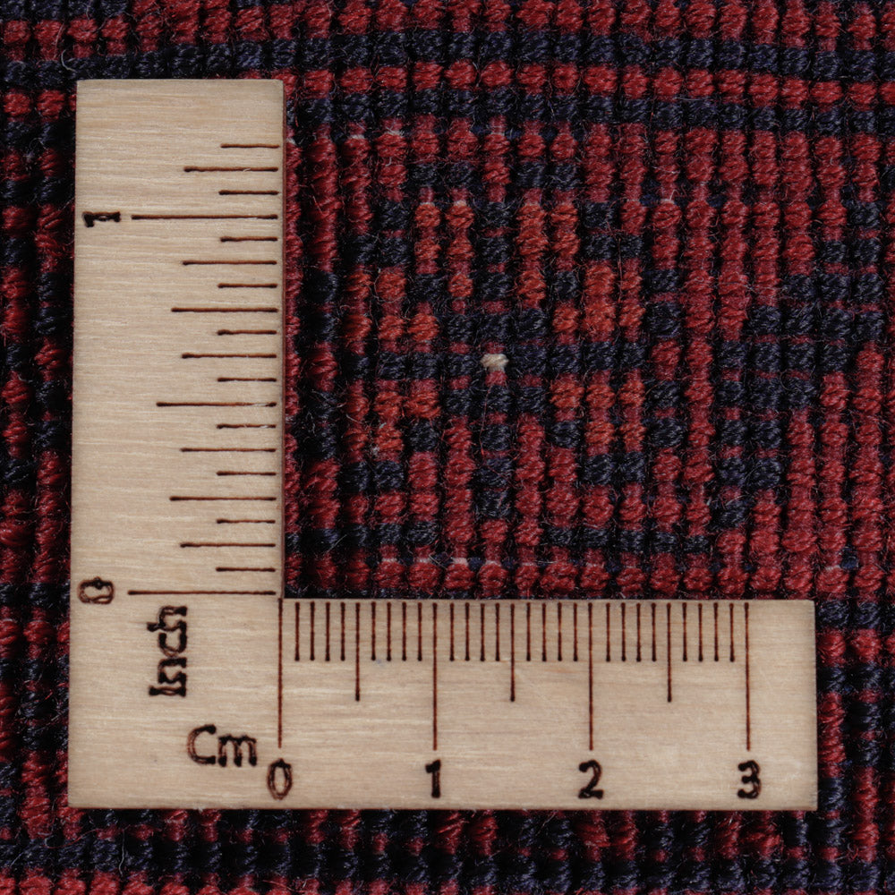 Afghaans tapijt - Koninklijke - 190 x 151 cm - rood