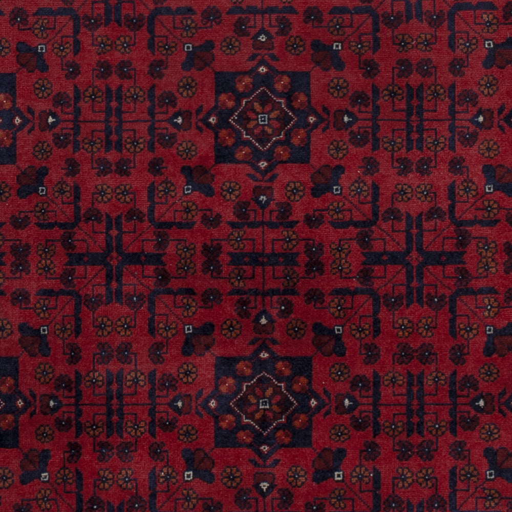 Afghan Teppich - Royal - 194 x 150 cm - rot