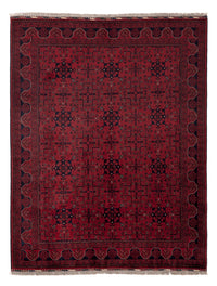 Afghaans tapijt - Koninklijke - 197 x 151 cm - rood