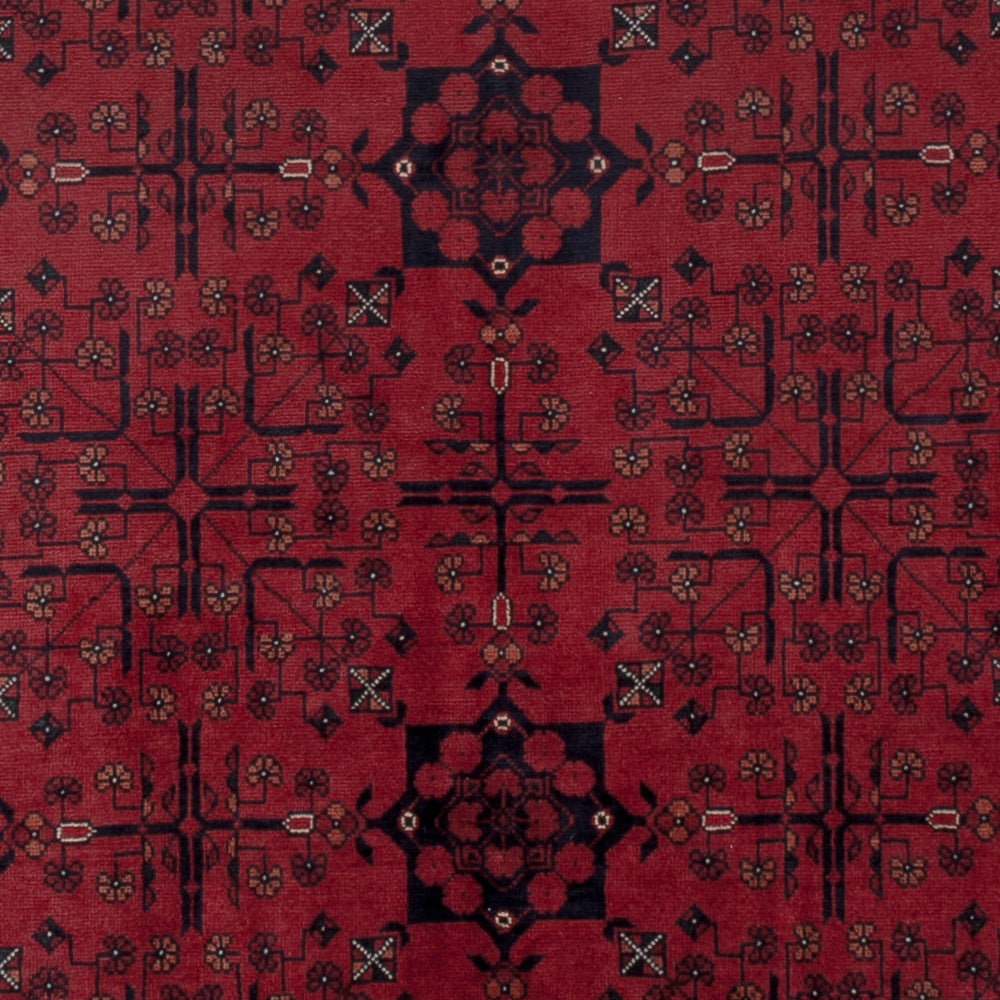 Afghaans tapijt - Koninklijke - 197 x 151 cm - rood