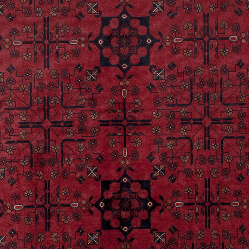 Afghaans tapijt - Koninklijke - 197 x 151 cm - rood