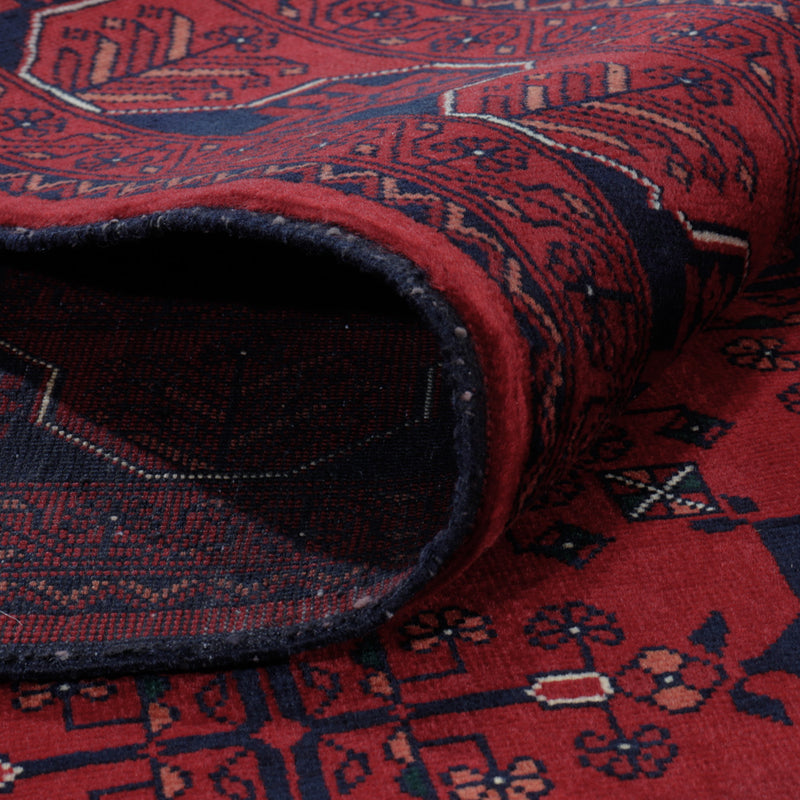 Afghaans tapijt - Koninklijke - 197 x 151 cm - rood