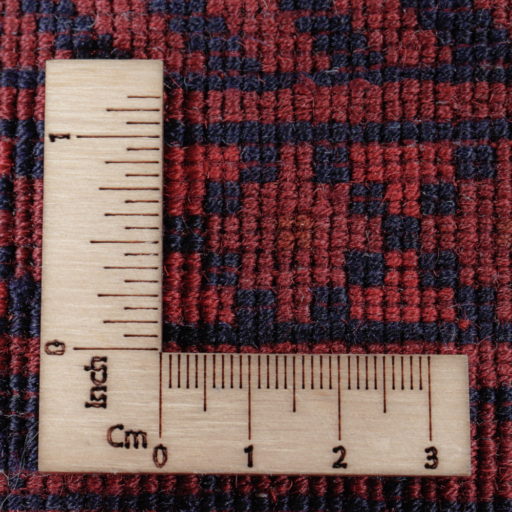 Afghaans tapijt - Koninklijke - 191 x 151 cm - rood