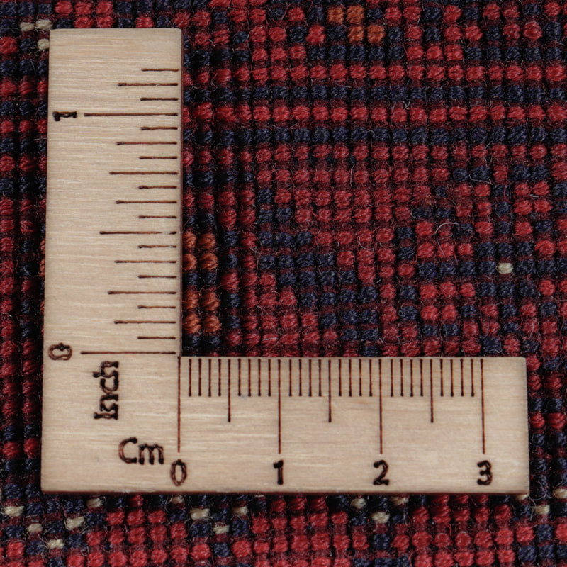 Afghaans tapijt - Koninklijke - 201 x 152 cm - rood