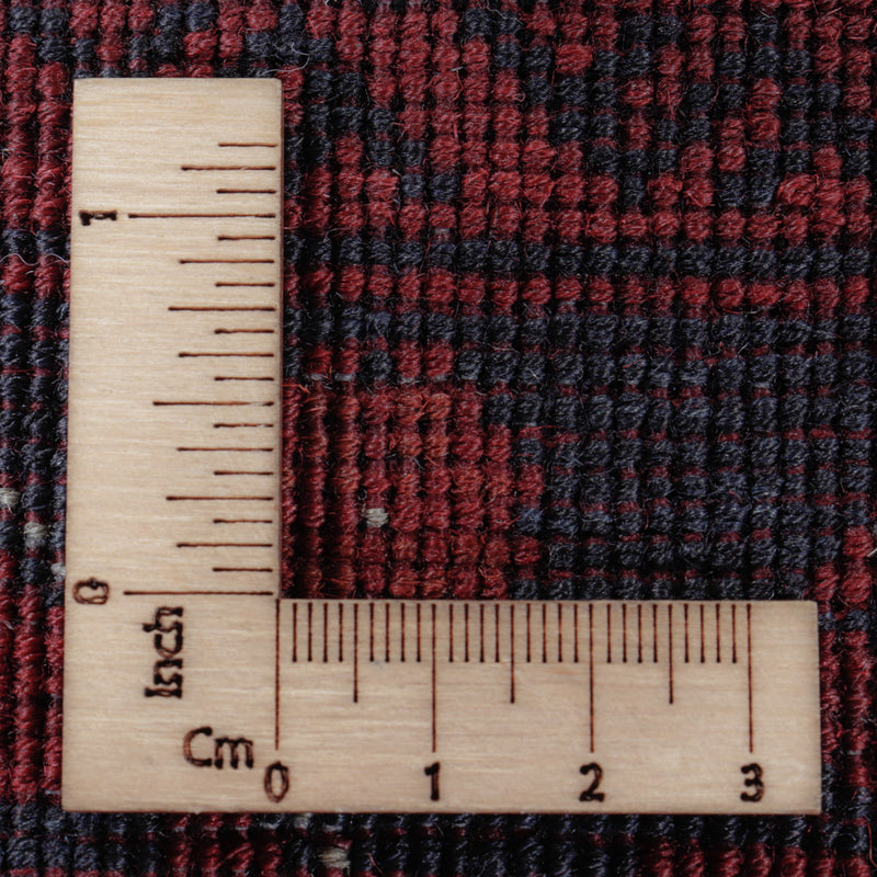 Afghaans tapijt - Koninklijke - 197 x 149 cm - rood