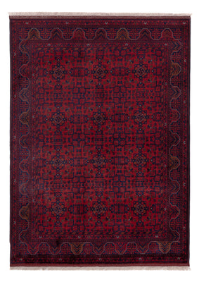 Afghaans tapijt - Koninklijke - 203 x 147 cm - rood