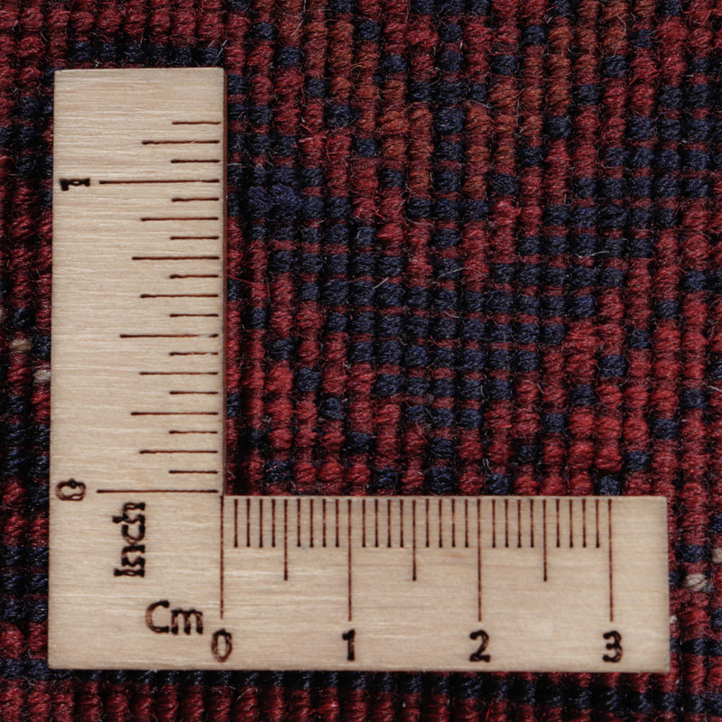 Afghaans tapijt - Koninklijke - 203 x 147 cm - rood