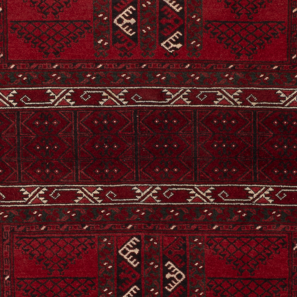 Afghaans tapijt - Kunduz - 222 x 150 cm - rood