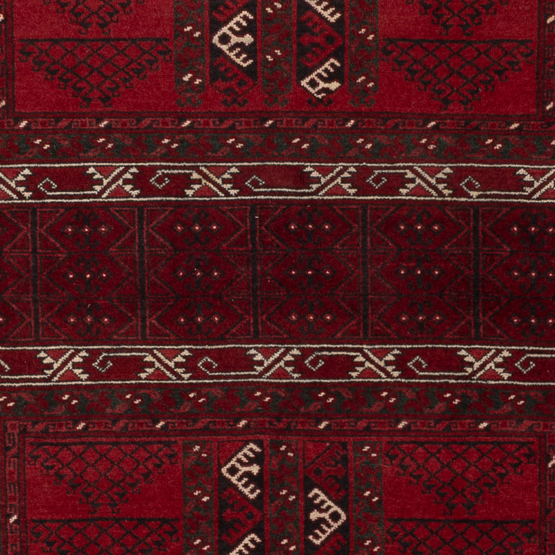 Afghaans tapijt - Kunduz - 222 x 150 cm - rood
