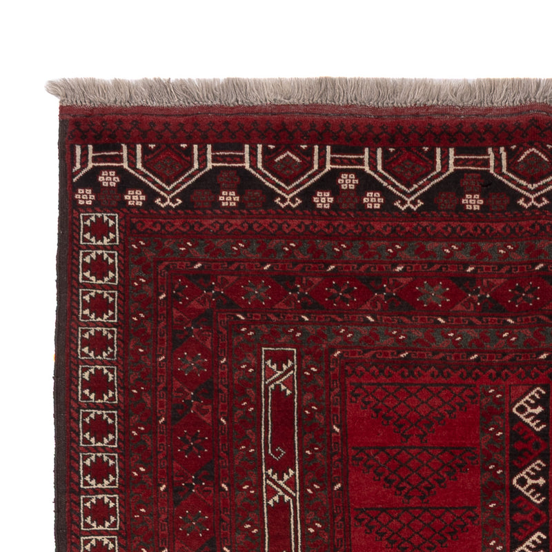 Afghaans tapijt - Kunduz - 222 x 150 cm - rood