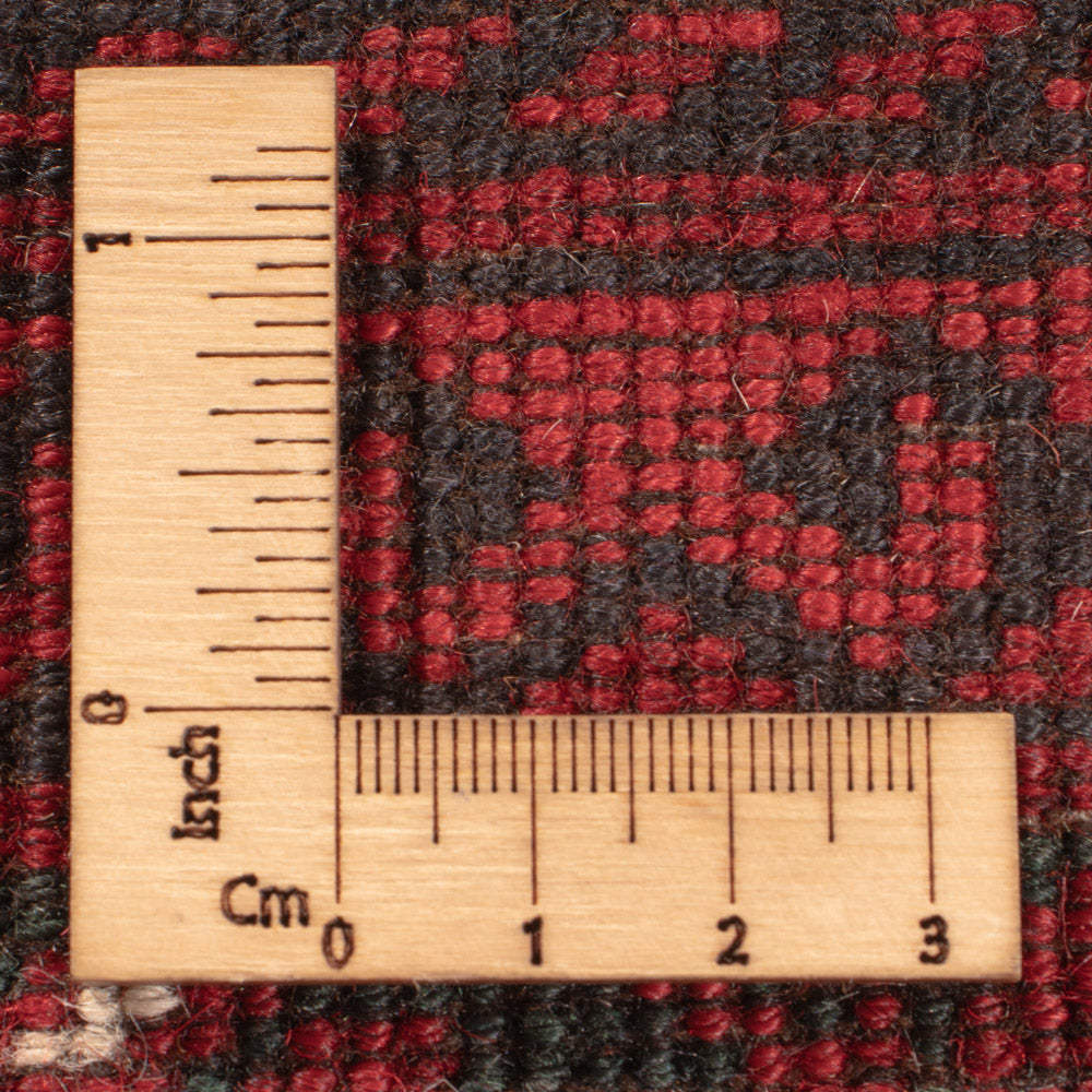 Afghaans tapijt - Kunduz - 222 x 150 cm - rood