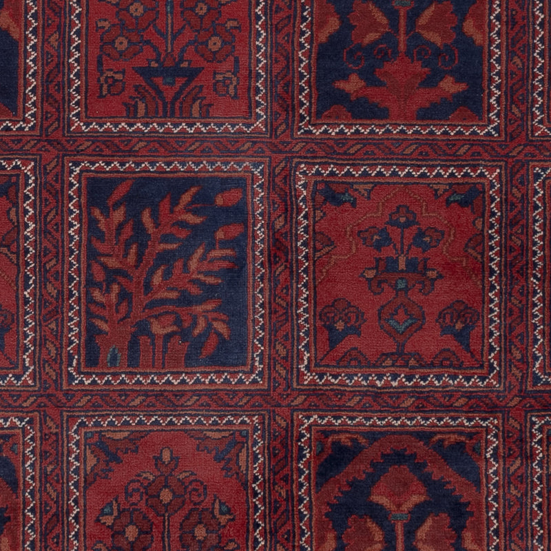 Afghaans tapijt - Kunduz - 201 x 152 cm - rood