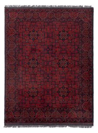Afghaans tapijt - Kunduz - 193 x 149 cm - rood