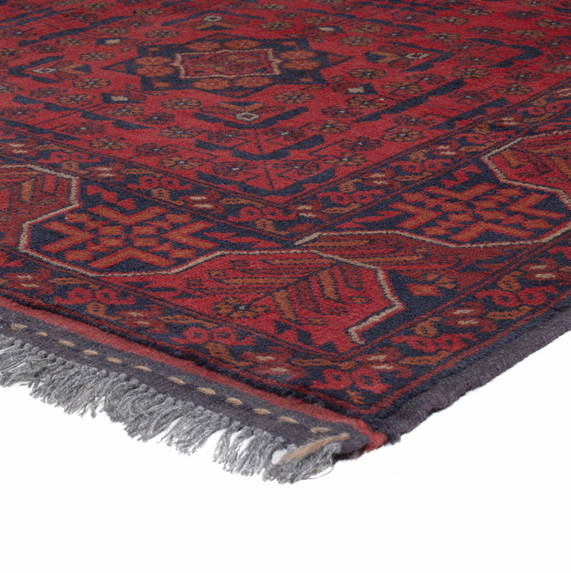 Afghaans tapijt - Kunduz - 193 x 149 cm - rood